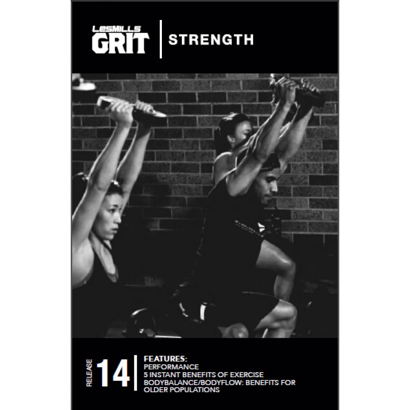 GRIT Strength 14 DVD + CD+ waveform graph 