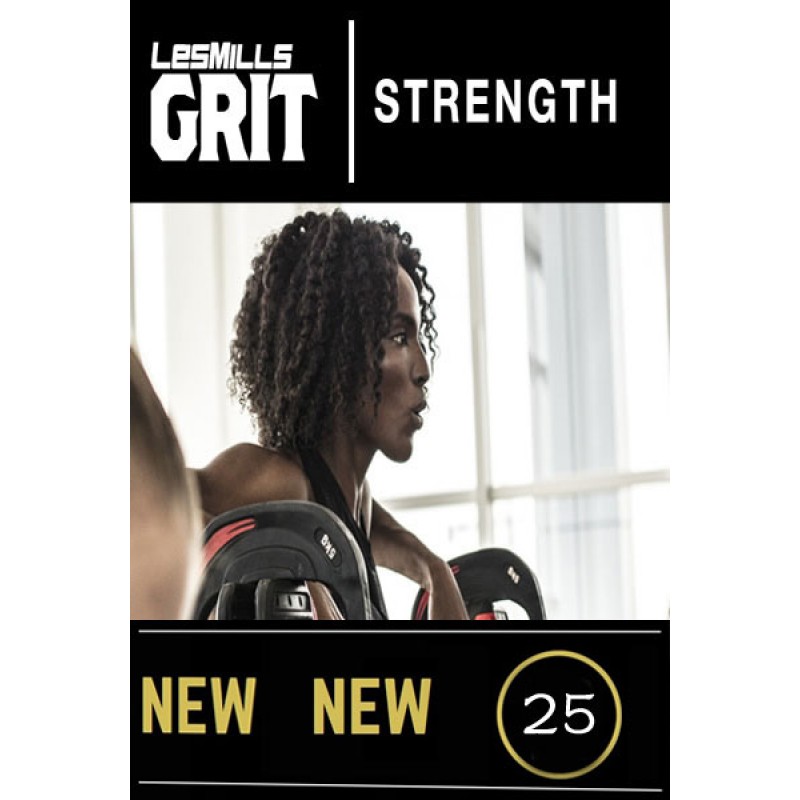 2018 Q2 Routines GRIT Strength 25 DVD + CD+ waveform graph