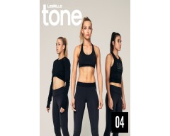 2018 Q4 LESMILLS TONE 04 DVD + CD + waveform graph