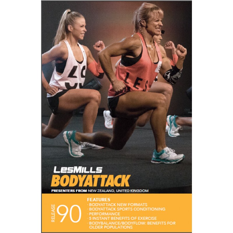 BODY ATTACK 90 HD DVD + CD + waveform graph