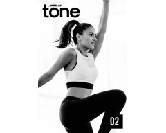 2018 Q2 LESMILLS TONE 02 DVD + CD + waveform graph