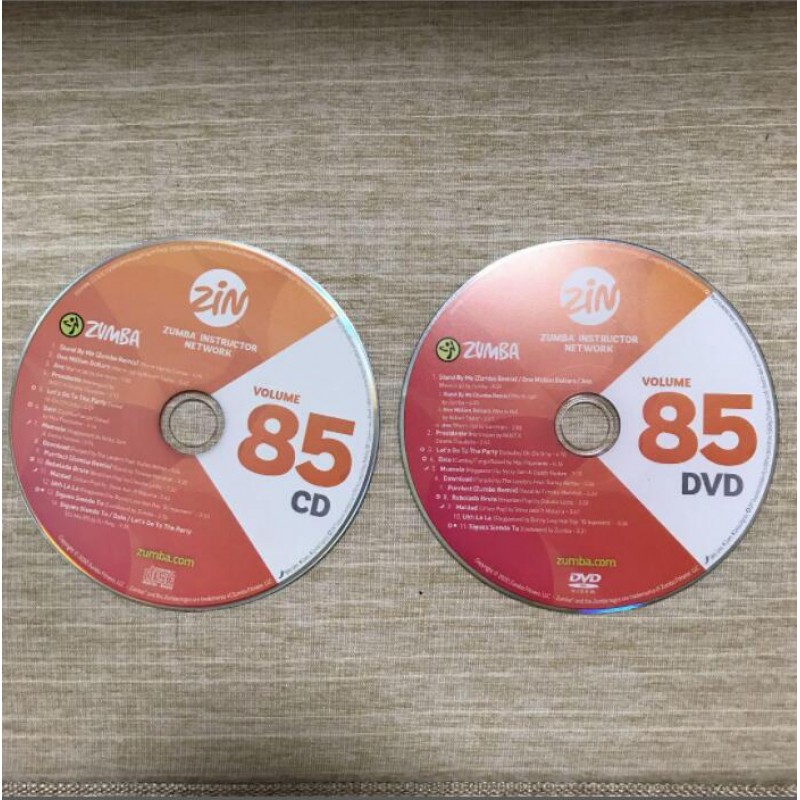 [Hot Sale]2019 ZIN ZUMBA 85 DVD＆CD